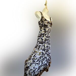 Nine West Daisy 🌼 Chiffon Maxi Sundress